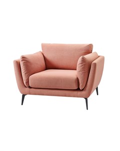 Кресло amsterdam розовый 117 0x87 0x91 0 см Europe style