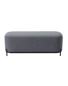 Пуф sofa серый 122 0x47 0x42 0 см Europe style