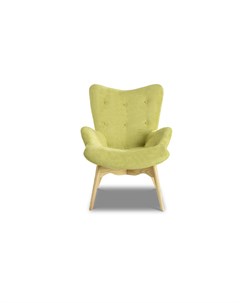 Кресло зеленый 82 0x92 0x72 0 см Europe style