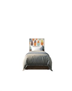 Кровать berber 48 90х200 оранжевый 90x140x200 см Etg-home