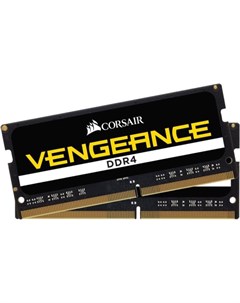 Оперативная память Vengeance 2x16GB DDR4 SO DIMM PC4 21300 CMSX32GX4M2A2666C18 Corsair