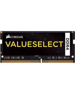 Оперативная память Value Select 2x8GB DDR4 SO DIMM PC4 17000 CMSO16GX4M2A2133C15 Corsair
