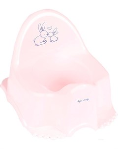 Детский горшок Кролики розовый KR 007 104 Tega