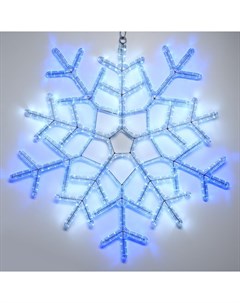 Новогоднее украшение Светодиодная фигура ARD SNOWFLAKE M6 890x890 576LED 230V 20W White Blue 025309 Arlight