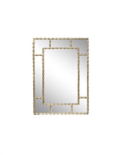 Зеркало настенное бамбук золотой 71x99x1 см Garda decor