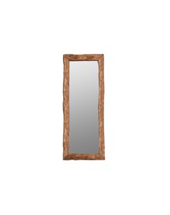 Зеркало в деревянной раме cube коричневый 65x190x10 см Ruwoo