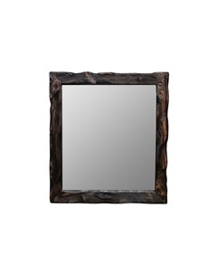 Зеркало в деревянной раме cube черный 65x70x10 см Ruwoo