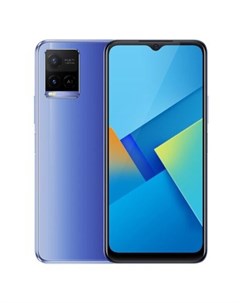 Смартфон y21 4gb 64gb синий металлик Vivo