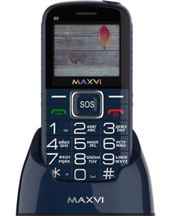 Мобильный телефон B5 Blue Maxvi