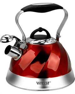 Чайник VS 1119 красный Vitesse