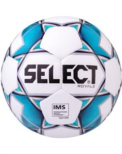 Футбольный мяч Royale 814117 IMS 5 White Blue Select