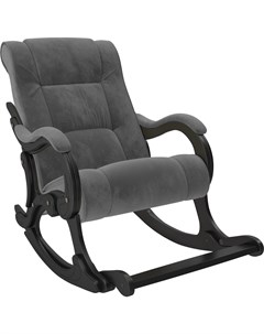 Кресло качалка Модель 77 венге Verona Antrazite Grey Мебель импэкс