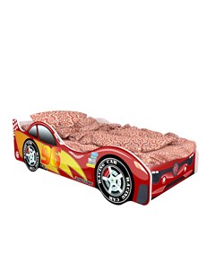 Кровать машина карлсон токио без доп опций красный 75x50x170 см Magic cars