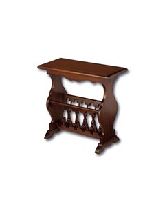Газетница коричневый 54x53x26 см Satin furniture