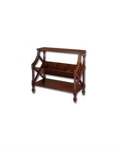 Газетница коричневый 90x85x40 см Satin furniture