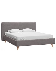 Кровать Кьево 160 Velvet Grey Woodcraft