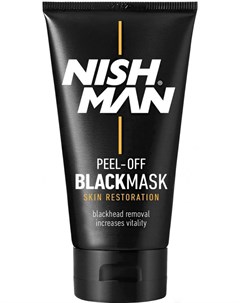 Маска для лица Black Mask 150 мл Nishman