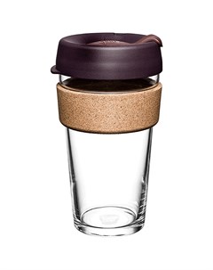 Кружка brew cork фиолетовый 8x15x8 см Keepcup