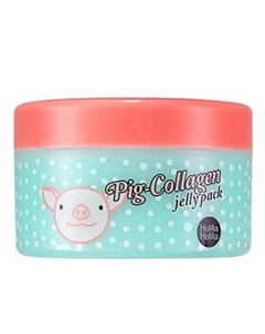 Ночная маска для лица pig collagen jelly pack Holika holika