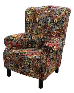 Кресло мозамбик коричневый 85 0x105 0x85 0 см Benin