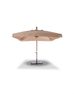 Зонт корсика на алюминиевой опоре бежевый 300x280x300 см Outdoor