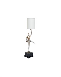 Лампа настольная адажио белый 28x97x25 см Garda decor