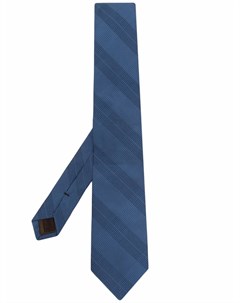 Шелковый галстук в диагональную полоску Church's