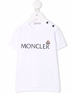 Футболка с логотипом Moncler enfant