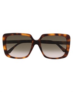 Солнцезащитные очки в прямоугольной оправе с логотипом Gucci eyewear