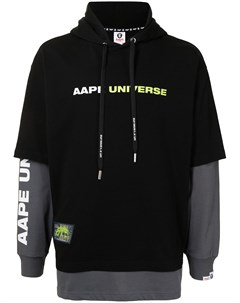 Многослойное худи с логотипом Aape by *a bathing ape®