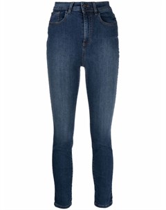 Укороченные джинсы скинни с завышенной талией Twinset