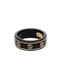 Золотое кольцо с логотипом GG Gucci