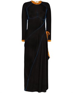 Платье асимметричного кроя с завязками Y/project