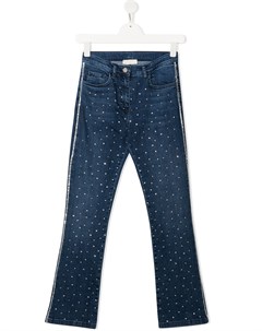 Декорированные джинсы Monnalisa