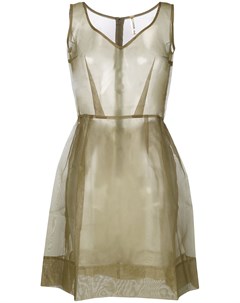 Прозрачное плиссированное платье Comme des garçons pre-owned