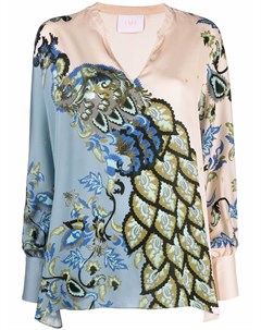 Блузка с цветочным принтом Ivi