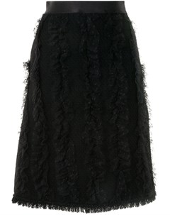 Сетчатая юбка с оборками Giambattista valli