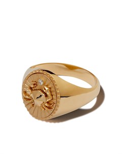 Перстень Cancer из желтого золота Foundrae