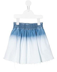 Джинсовая юбка с выбеленным эффектом Stella mccartney kids