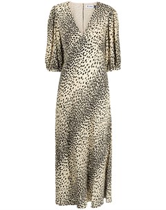 Платье миди Jolene с леопардовым принтом Rixo