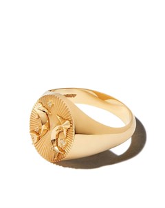 Перстень Pisces из желтого золота Foundrae