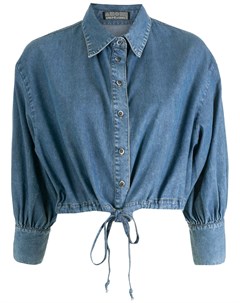 Укороченная джинсовая рубашка Amapô