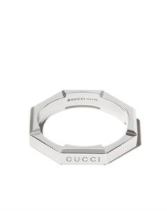 Кольцо Link to Love из белого золота Gucci
