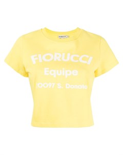 Укороченная футболка Equipe с логотипом Fiorucci
