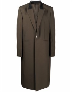 Однобортное пальто Givenchy
