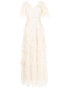 Платье Francine с V образным вырезом Needle & thread