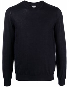 Кашемировый свитер в рубчик Giorgio armani