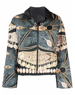 Двусторонняя куртка 2000 х годов с принтом Hermes