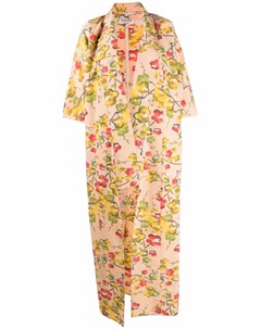Длинный халат 1970 х годов с цветочным принтом A.n.g.e.l.o. vintage cult
