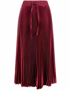 Плиссированная юбка с завышенной талией Red valentino